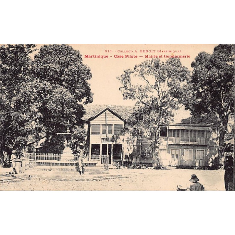 Rare collectable postcards of Martinique. Vintage Postcards of Martinique