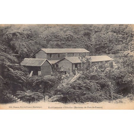 Rare collectable postcards of Martinique. Vintage Postcards of Martinique