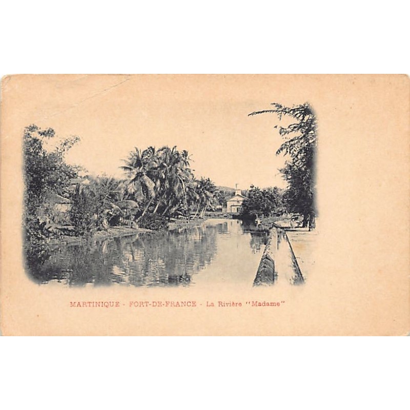 Rare collectable postcards of Martinique. Vintage Postcards of Martinique