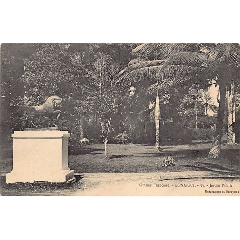 Rare collectable postcards of Guinea (Conakry). Vintage Postcards of Guinea (Conakry)