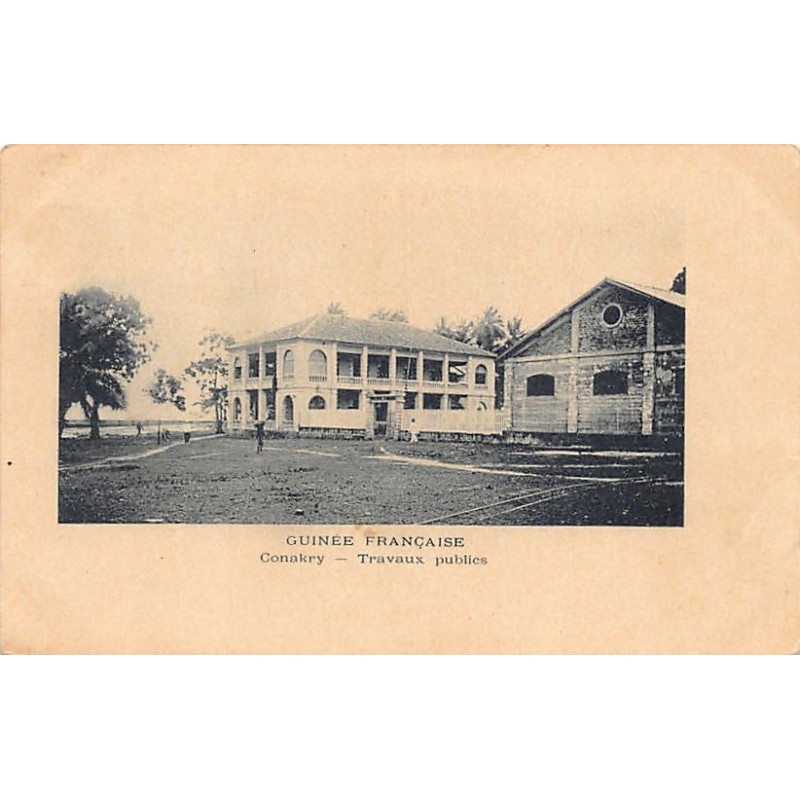 Rare collectable postcards of Guinea (Conakry). Vintage Postcards of Guinea (Conakry)