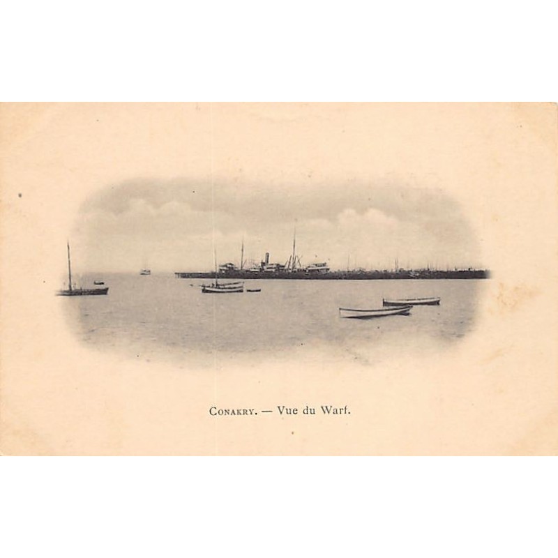 Rare collectable postcards of Guinea (Conakry). Vintage Postcards of Guinea (Conakry)