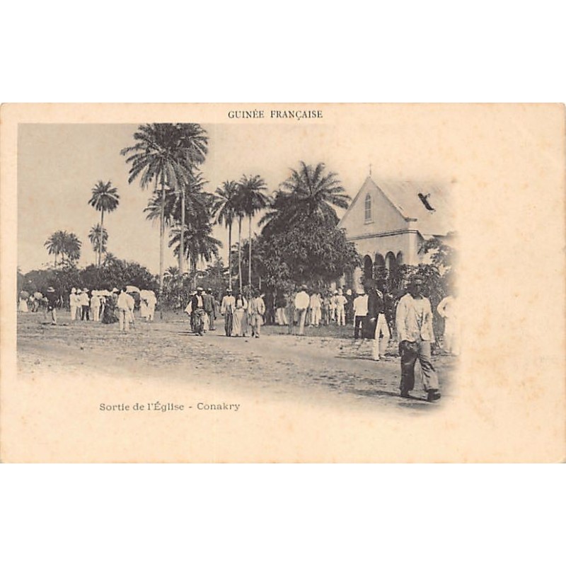 Rare collectable postcards of Guinea (Conakry). Vintage Postcards of Guinea (Conakry)