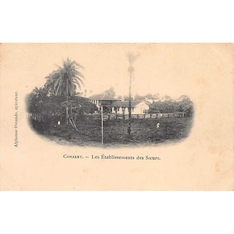 Rare collectable postcards of Guinea (Conakry). Vintage Postcards of Guinea (Conakry)