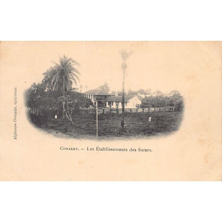 Rare collectable postcards of Guinea (Conakry). Vintage Postcards of Guinea (Conakry)