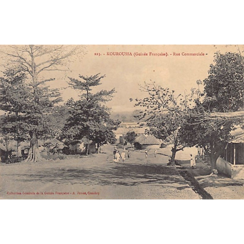 Rare collectable postcards of Guinea (Conakry). Vintage Postcards of Guinea (Conakry)