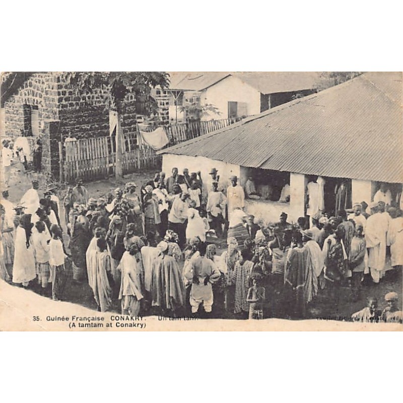 Rare collectable postcards of Guinea (Conakry). Vintage Postcards of Guinea (Conakry)