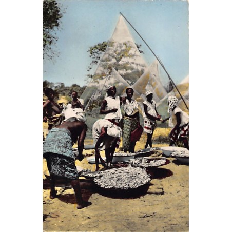 Rare collectable postcards of Guinea (Conakry). Vintage Postcards of Guinea (Conakry)