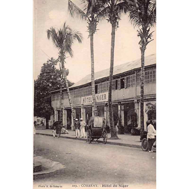 Rare collectable postcards of Guinea (Conakry). Vintage Postcards of Guinea (Conakry)