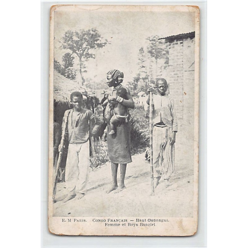 Rare collectable postcards of Central African Republic. Vintage Postcards of Central African Republic