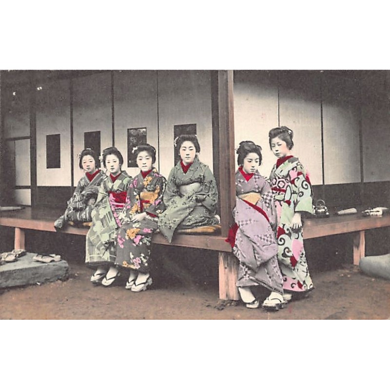 Rare collectable postcards of Japan. Vintage Postcards of Japan