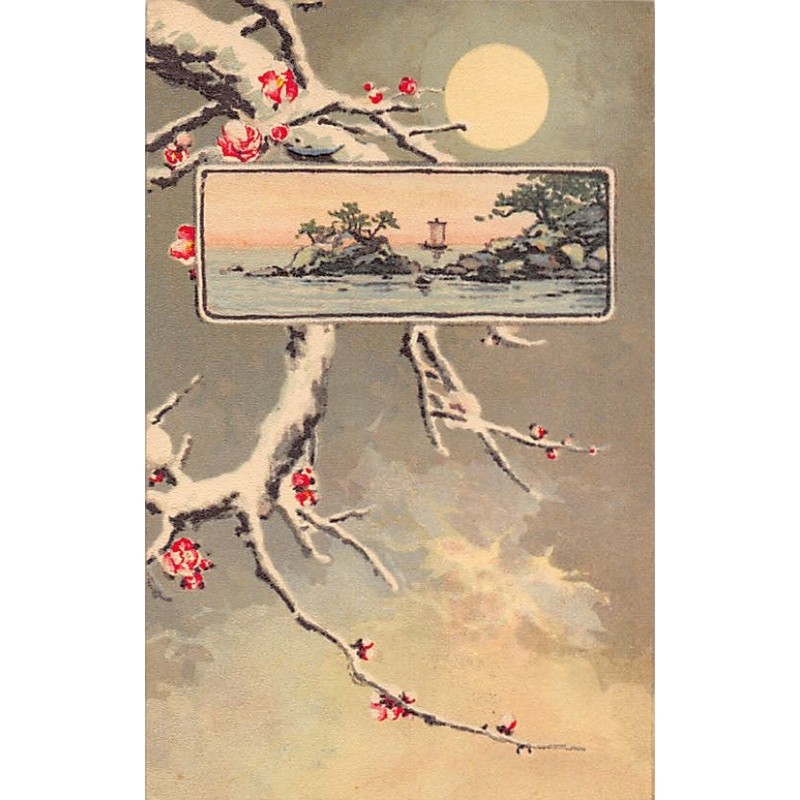 Rare collectable postcards of Japan. Vintage Postcards of Japan