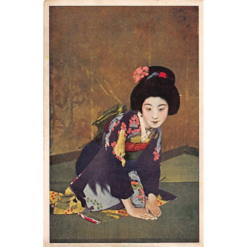 Rare collectable postcards of Japan. Vintage Postcards of Japan