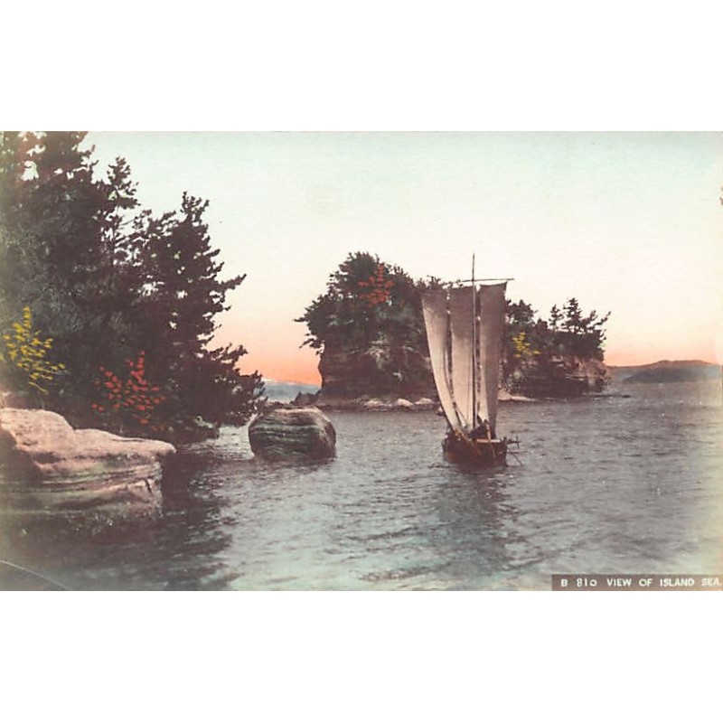 Rare collectable postcards of Japan. Vintage Postcards of Japan