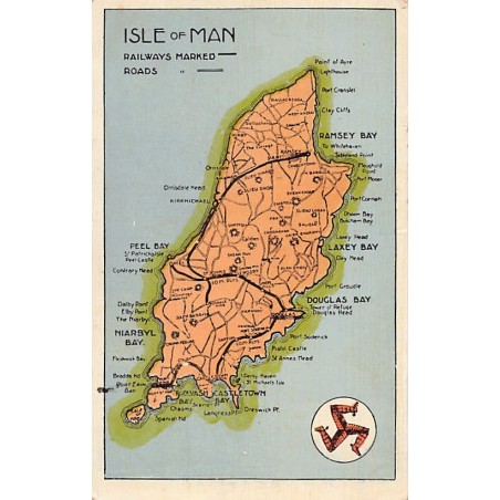 Rare collectable postcards of United Kingdom - Isle of Man. Vintage Postcards of United Kingdom - Isle of Man