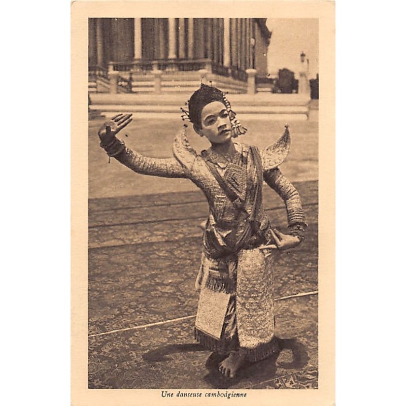 Rare collectable postcards of Cambodia. Vintage Postcards of Cambodia