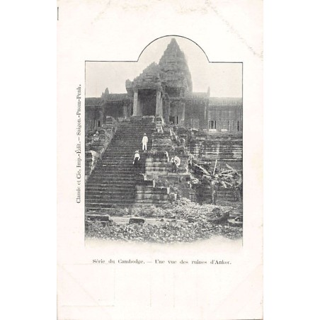 Rare collectable postcards of Cambodia. Vintage Postcards of Cambodia