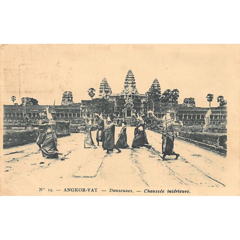 Rare collectable postcards of Cambodia. Vintage Postcards of Cambodia