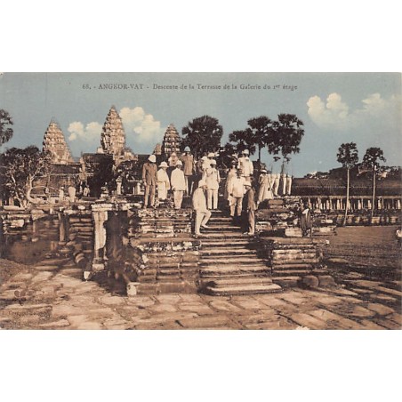 Rare collectable postcards of Cambodia. Vintage Postcards of Cambodia