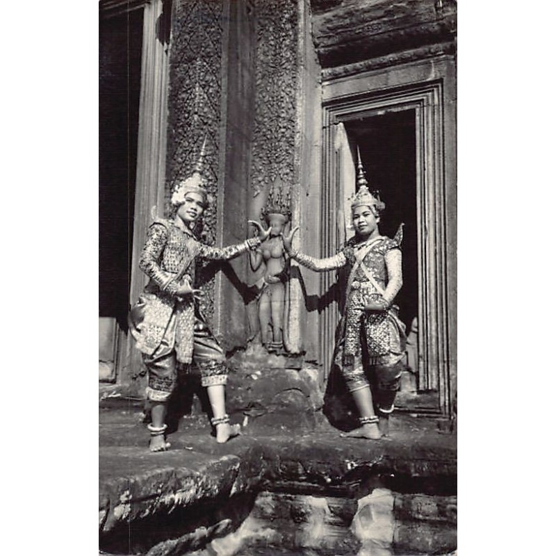 Rare collectable postcards of Cambodia. Vintage Postcards of Cambodia