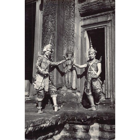 Rare collectable postcards of Cambodia. Vintage Postcards of Cambodia
