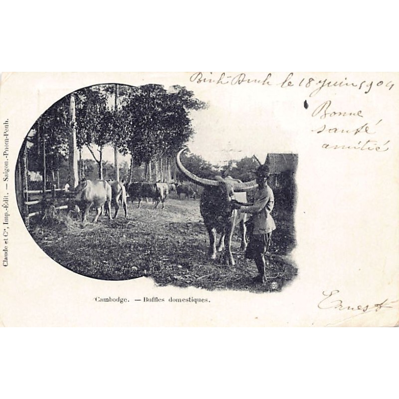 Rare collectable postcards of Cambodia. Vintage Postcards of Cambodia