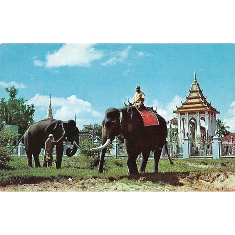 Rare collectable postcards of Cambodia. Vintage Postcards of Cambodia
