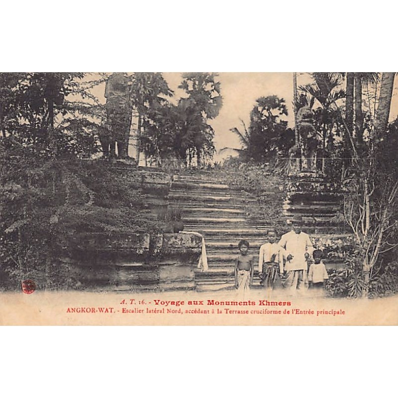 Rare collectable postcards of Cambodia. Vintage Postcards of Cambodia