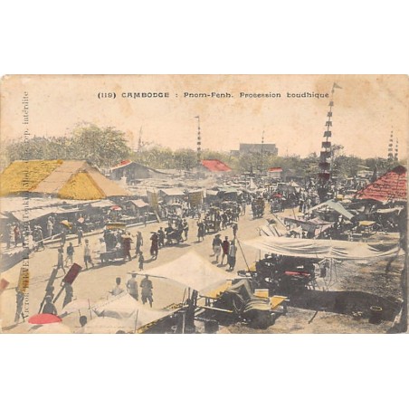Rare collectable postcards of Cambodia. Vintage Postcards of Cambodia