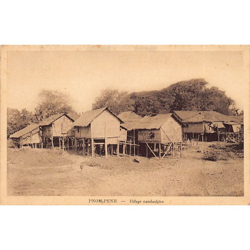 Rare collectable postcards of Cambodia. Vintage Postcards of Cambodia