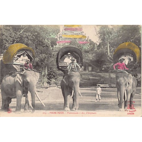Rare collectable postcards of Cambodia. Vintage Postcards of Cambodia