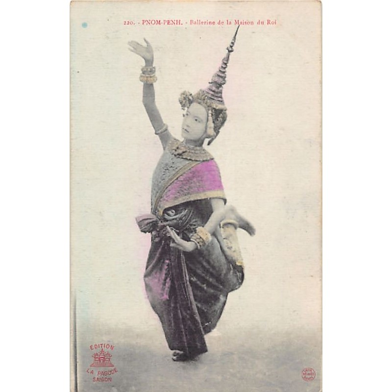 Rare collectable postcards of Cambodia. Vintage Postcards of Cambodia