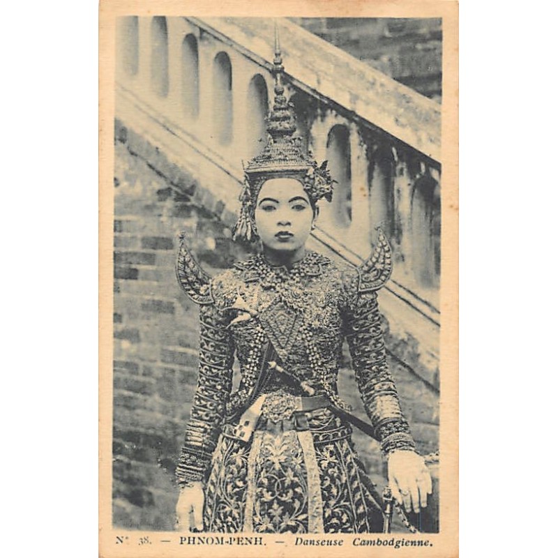 Rare collectable postcards of Cambodia. Vintage Postcards of Cambodia