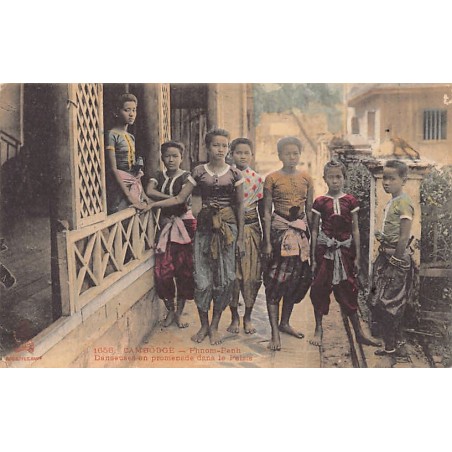 Rare collectable postcards of Cambodia. Vintage Postcards of Cambodia
