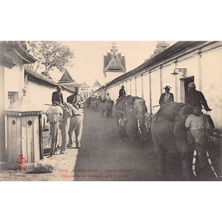 Rare collectable postcards of Cambodia. Vintage Postcards of Cambodia