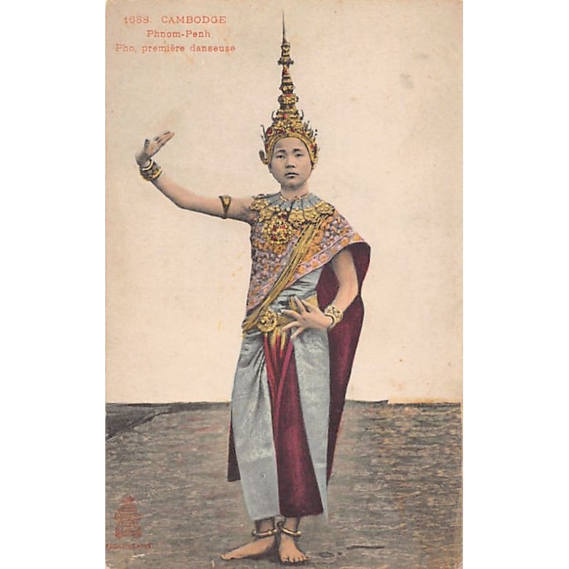 Rare collectable postcards of Cambodia. Vintage Postcards of Cambodia