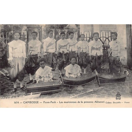 Rare collectable postcards of Cambodia. Vintage Postcards of Cambodia