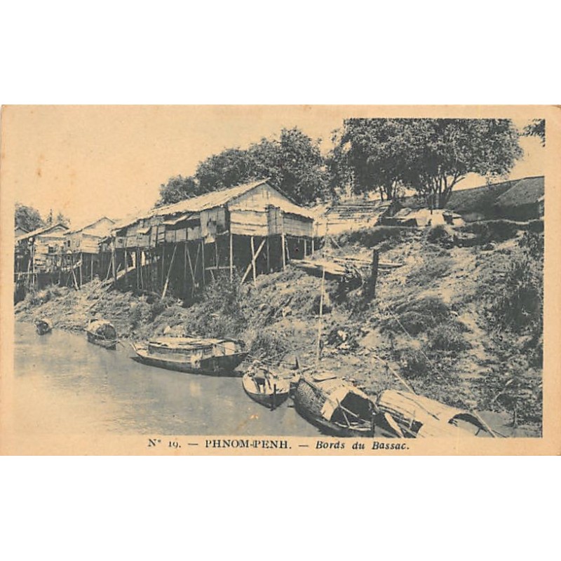 Rare collectable postcards of Cambodia. Vintage Postcards of Cambodia