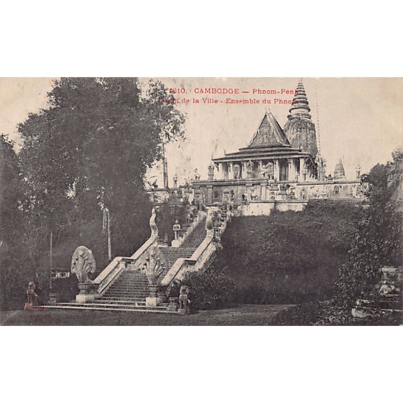 Rare collectable postcards of Cambodia. Vintage Postcards of Cambodia