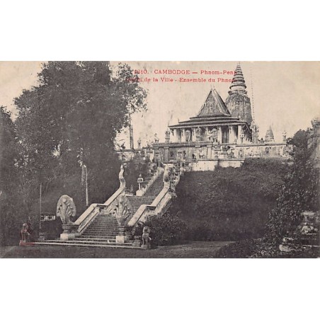 Rare collectable postcards of Cambodia. Vintage Postcards of Cambodia