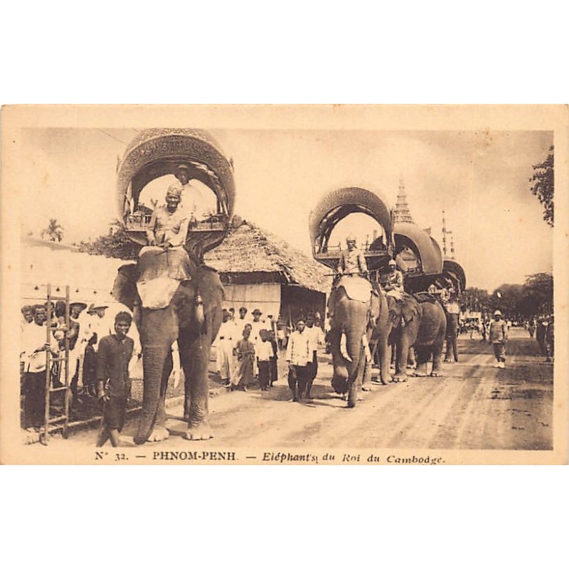 Rare collectable postcards of Cambodia. Vintage Postcards of Cambodia
