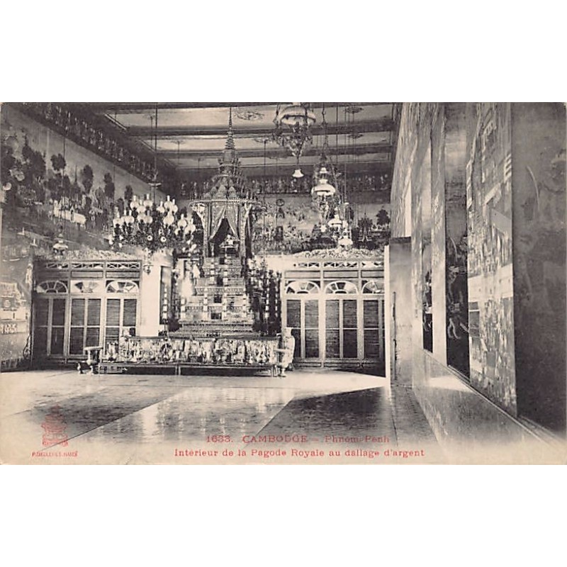 Rare collectable postcards of Cambodia. Vintage Postcards of Cambodia