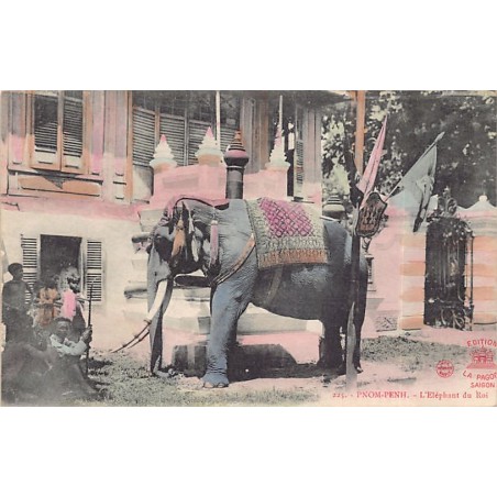Rare collectable postcards of Cambodia. Vintage Postcards of Cambodia