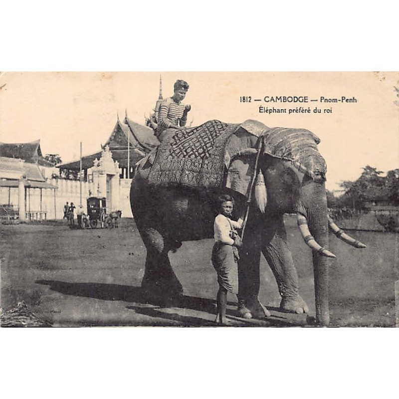 Rare collectable postcards of Cambodia. Vintage Postcards of Cambodia