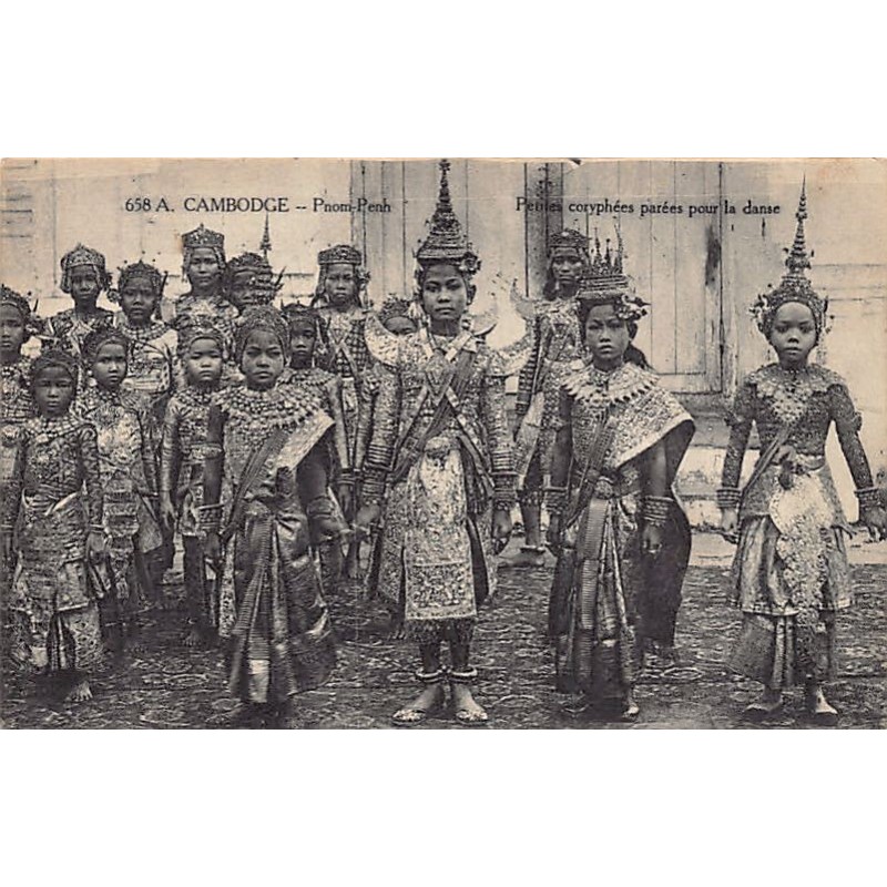 Rare collectable postcards of Cambodia. Vintage Postcards of Cambodia