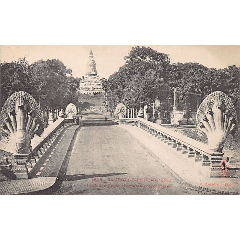 Rare collectable postcards of Cambodia. Vintage Postcards of Cambodia