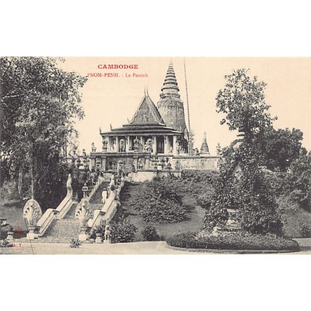 Rare collectable postcards of Cambodia. Vintage Postcards of Cambodia