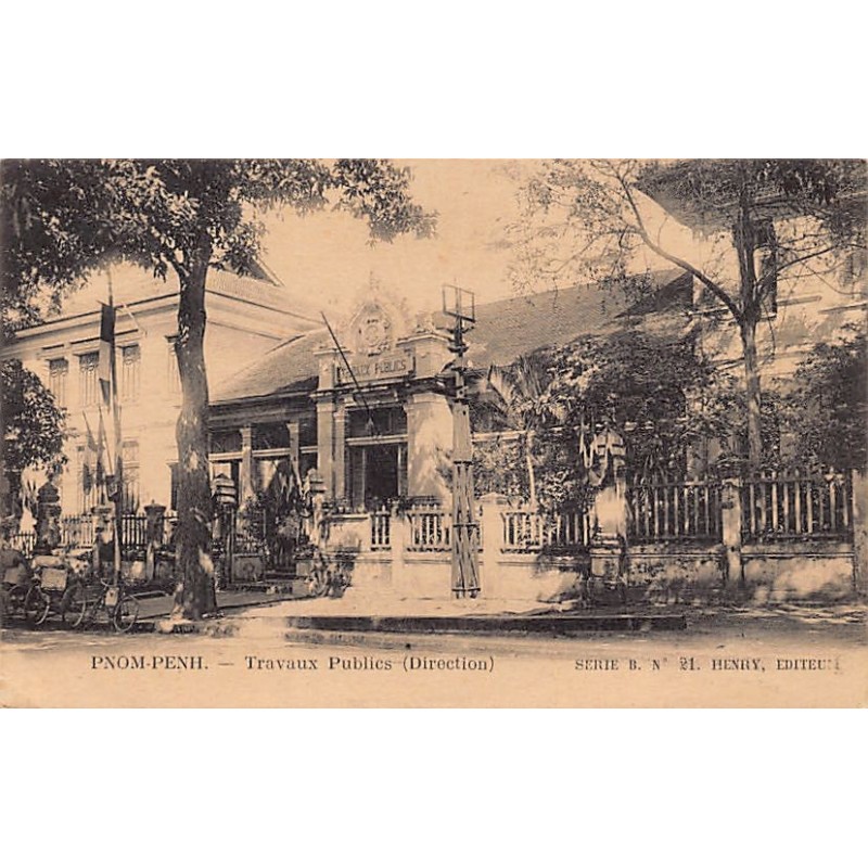 Rare collectable postcards of Cambodia. Vintage Postcards of Cambodia