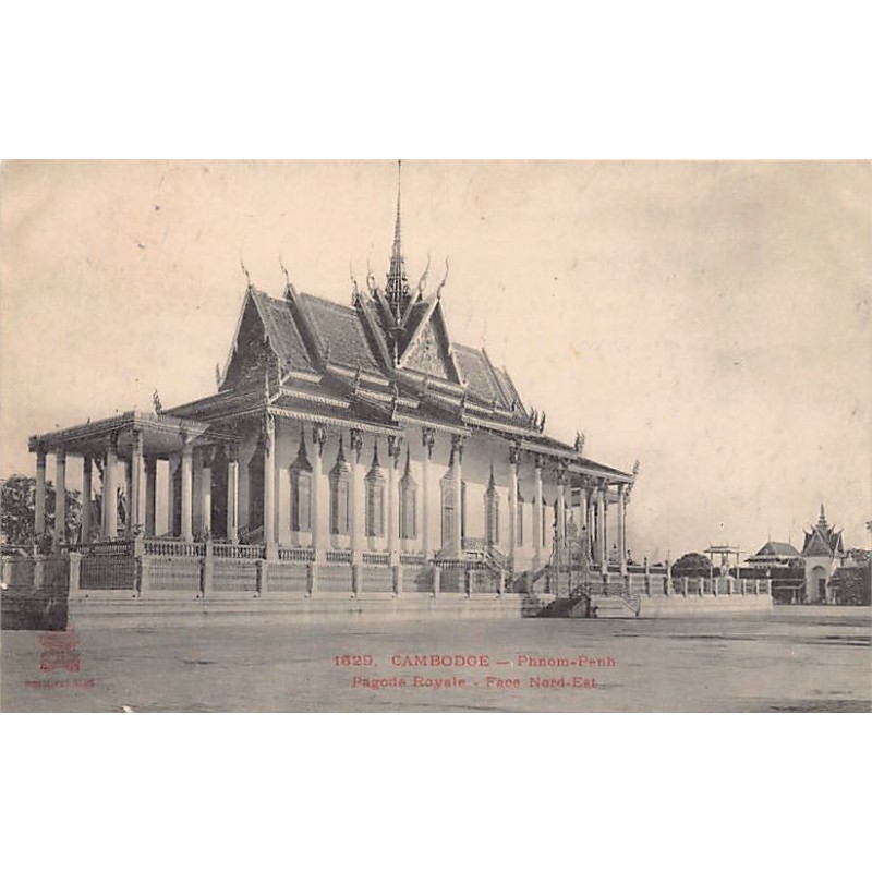 Rare collectable postcards of Cambodia. Vintage Postcards of Cambodia