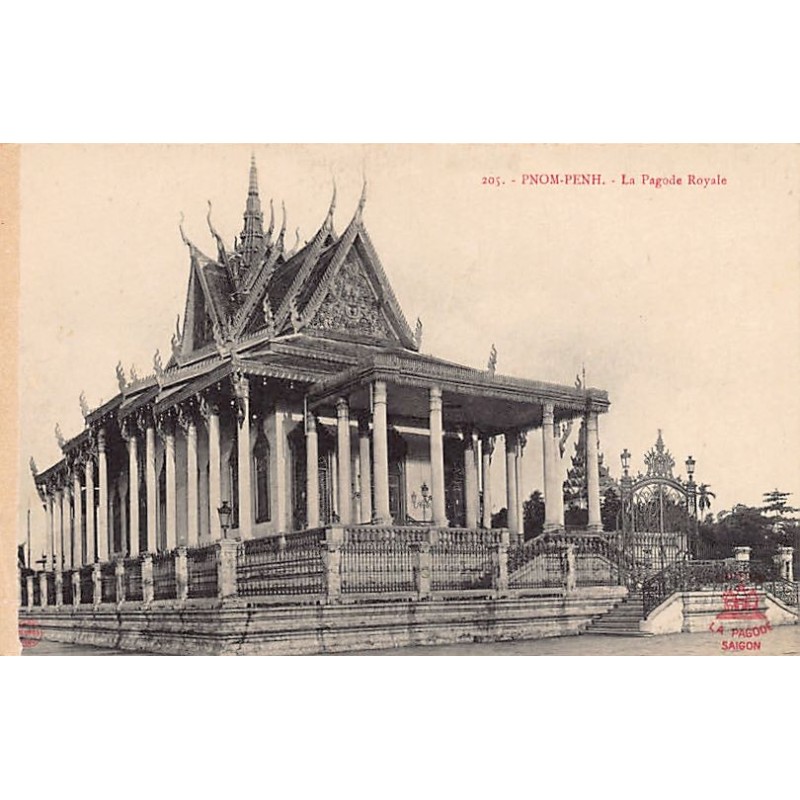 Rare collectable postcards of Cambodia. Vintage Postcards of Cambodia